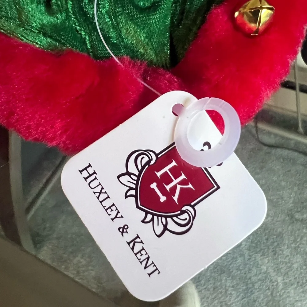 Huxley & Kent dog necklace with bells, new with tags, size xs